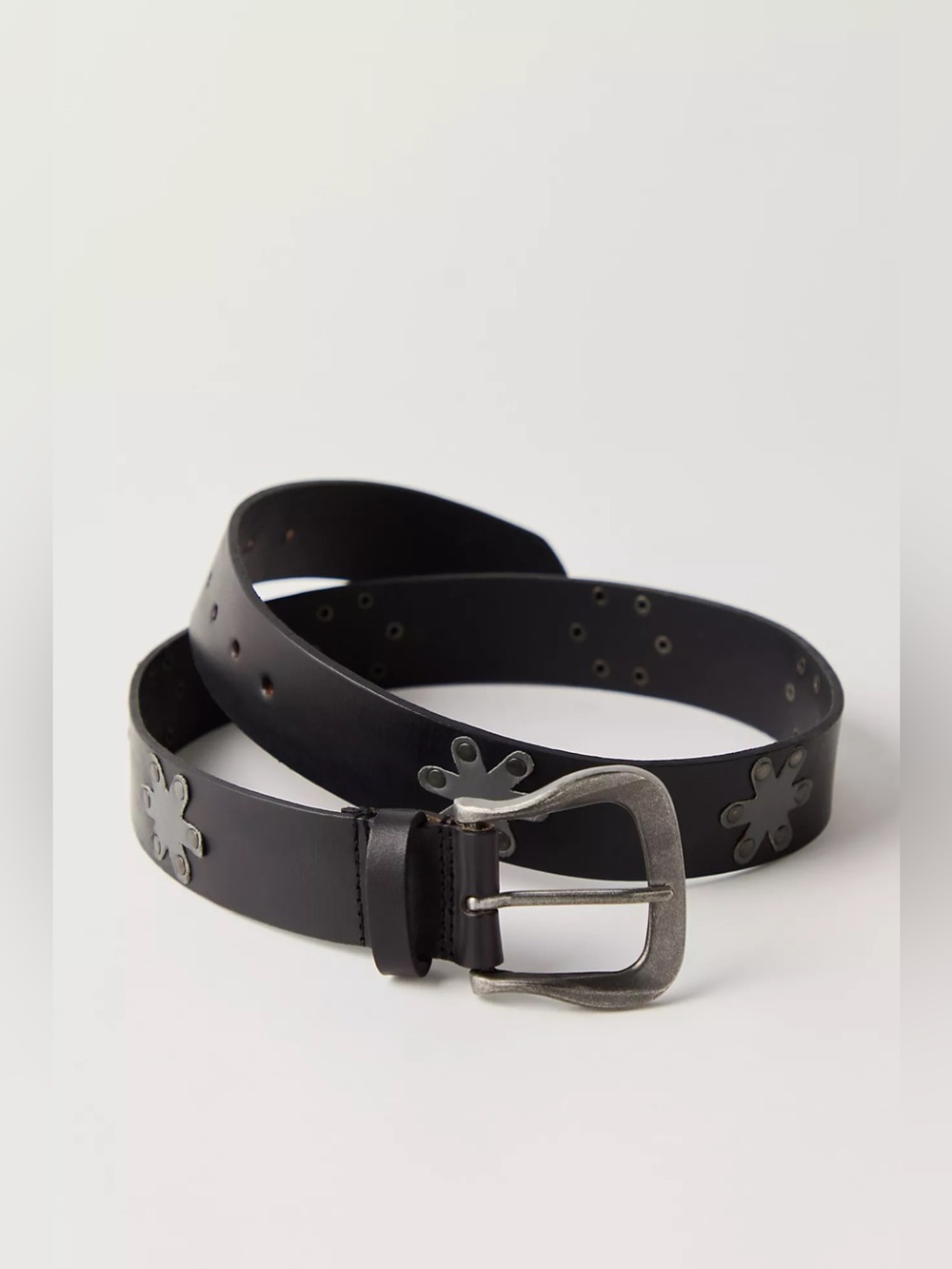 NWT! FP Free People Sonny Studded Belt Sz L/XL